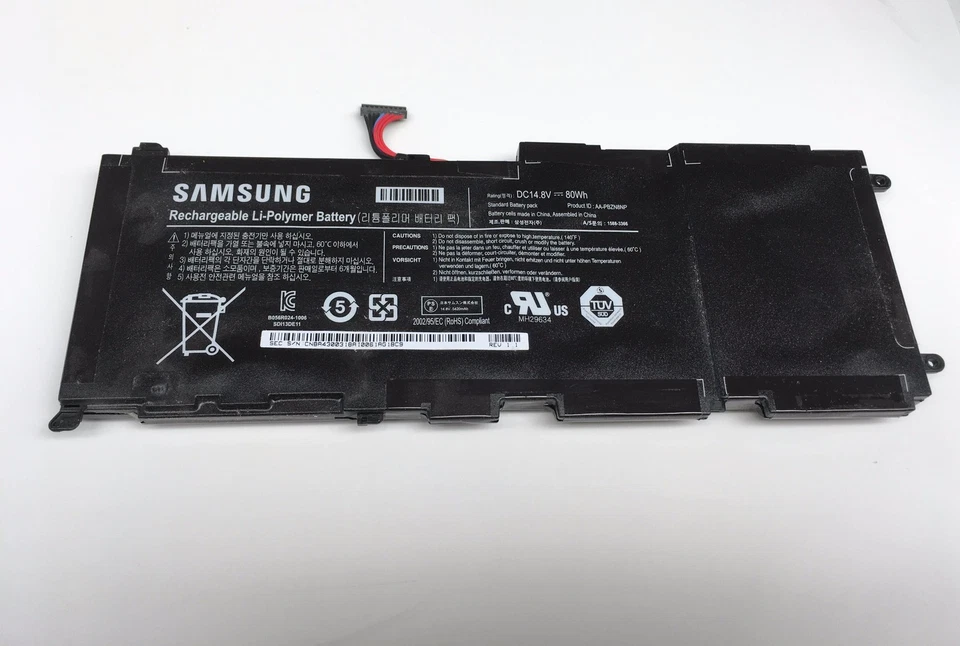 Bateria genuína Samsung NP700Z5B 15,6" 14.8V 80WH 5420mAh AA-PBZN8NP - Imagem 1 de 2