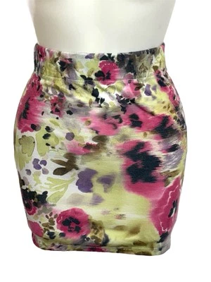 Minifalda floral vintage Nollie talla XS Foto 1 de 4