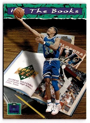 1993-94 Upper Deck - Stay In School  Micheal Williams #481 T-Wolves - Image 1 of 2