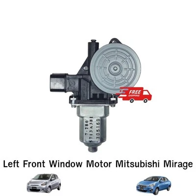 Motor de ventana delantera izquierda para Mitsubishi Mirage OEM (2012-2022) energía eléctrica Foto 1 de 3