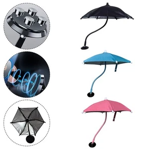 Parapluie compact et parasol avec support flexible pour voiture et extérieur - Photo 1 sur 15