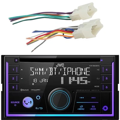 JVC KW-R950BTS Double-DIN USB/AUX Receiver, Radio Wiring Harness (1987-2007) - Image 1 of 4