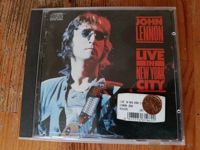 CD John Lennon Live in New York City 1972 Capitol First press 1986 Beatles Yoko - Bild 1 von 4