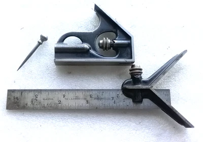 starrett 6 inch combination square With Center Finder - Image 1 of 3