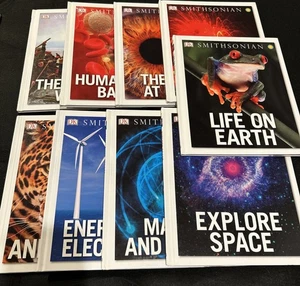 DK Smithsonian The Knowledge Box Set of 9 Books Pre Owned - Picture 1 of 17