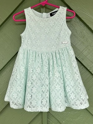 DKNY Toddler Dress In Aqua Size 2T. Excellent Condition  - Image 1 of 3