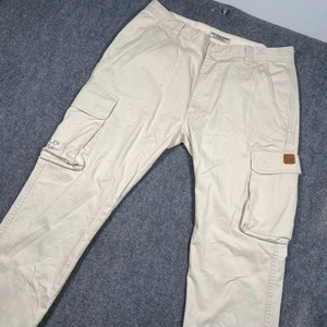 Pantalones de Carga Militar Vintage Polo Jeans Co Ralph Lauren 1967 Beige 36x28 - Imagen 1 de 11