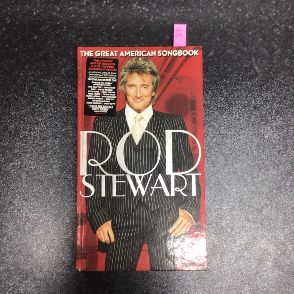 ROD STEWART~THE GREAT AMERICAN SONGBOOK~UK 4 CD BOX SET + BOOKLET - Image 1 of 1