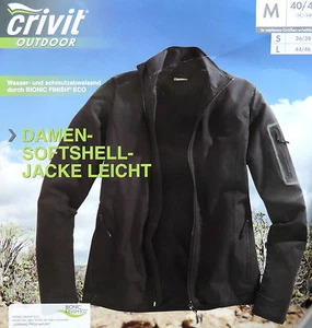 Damen Softshell Jacke Leicht S M L Softshelljacke Sportjacke Outdoor 38 40 NEU - Bild 1 von 1