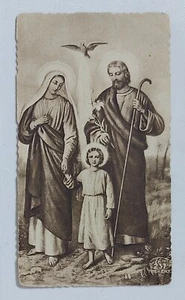 02123 Holy Card - Santino 0083 - Sacra famiglia - Picture 1 of 4