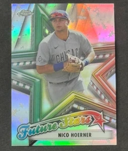 2021 Topps Chrome Nico Hoerner Future Stars #FS-7 Chicago Cubs - Bild 1 von 2