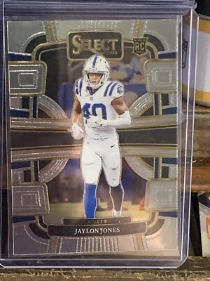 2023 Panini Select - Concourse #42 Jaylon Jones (RC) Indianapolis Colts - Image 1 of 2