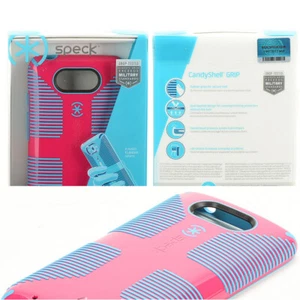 Speck CandyShell Grip Case Cover For Motorola Moto Droid Turbo - Pink & Blue - Imagen 1 de 4