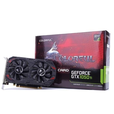 Colorful Nvidia GeForce GTX 1050Ti 4GB Gaming Video Card - Image 1 of 4