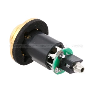 Golden Acoustic Guitar End Pin Jack 2.5mm to 6.35mm 1/4" - Picture 1 of 4