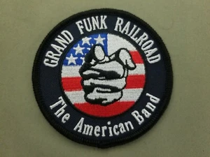 Grand Funk Eisenbahn Musik gestickter Aufnäher. - Bild 1 von 1