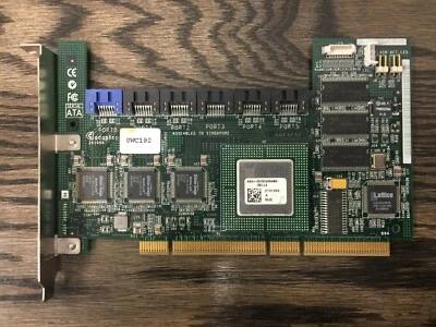 Dell ADAPTEC 2610sa Pci-x SATA RAID Controller 0WC192 - Image 1 of 4