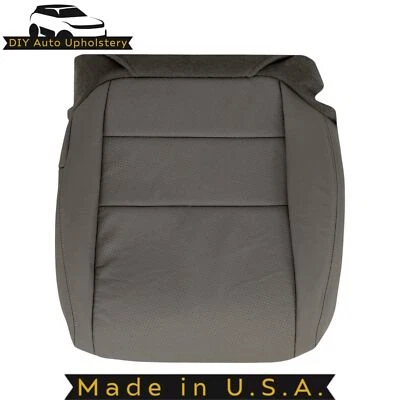 2004 2005 2006 For Acura TL Passenger Bottom Leather Seat Cover Quartz Gray - Image 1 of 4