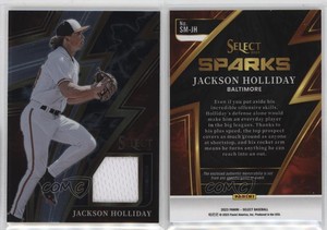 2023 Panini Select Sparks Jackson Holliday #SM-JH