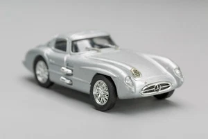 MERCEDES-BENZ 300 SLR Coupé Silver 1955 BRUMM 1:43 - Imagen 1 de 12