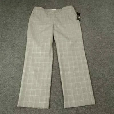 Le Suit Pants Womens Size 12 Petite Pockets Straight Leg Pockets Polyester - Image 1 of 4