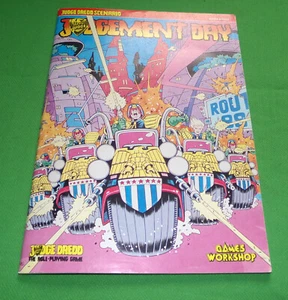 Games Workshop Judge Dredd Role Playing Game Judgement Day Scenario - Picture 1 of 3