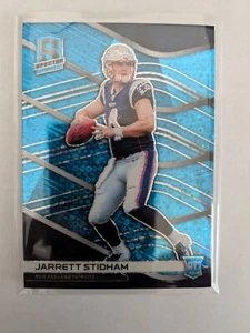 🏆 2019 Spectra Neon Blue /60 JARRETT STIDHAM RC #197 NEW ENGLAND PATRIOTS - Picture 1 of 2