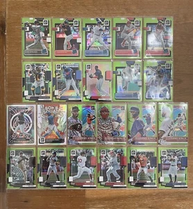 2022 Donruss Optik Baseball Limettengrün Preis Menge x 22 Rookies RC Stars Tierärzte MLB - Bild 1 von 10