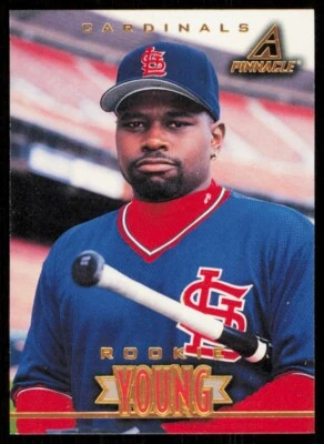 1997 New Pinnacle Dmitri Young St. Louis Cardinals #177 - Image 1 of 2