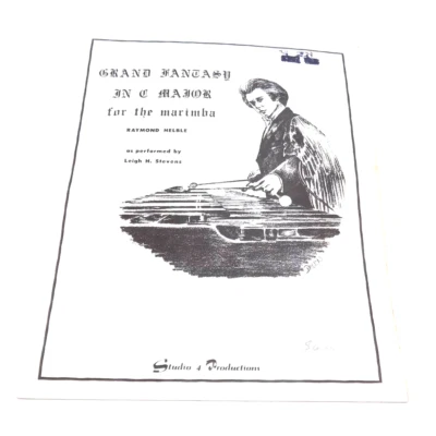 Grand Fantasy in Do Mayor para Marimba -Helble- Marimba Solo sin acompañamiento  Foto 1 de 3