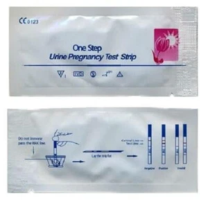 50x Schwangerschaftstest Streifen Ultra frühe 10miu HCG Urine Test Fa Fast J7Y3 - Bild 1 von 9