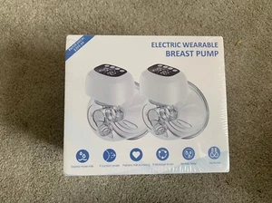 Double Wearable Breast Pump, Electric Hands-Free Breast Pump Leak-Proof 9 Levels - Picture 1 of 4