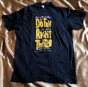 Do The Right Thing Movie Spike Lee T-shirt ORIGINAL 1989 Rare - Picture 1 of 6