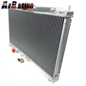 New 28"X18"X2.5" 2 Row Aluminum Radiator For 01-02 Mitsubishi Lancer Evolution 7 - Picture 1 of 11