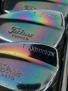 Titleist Tiger Woods T ~ X Flex Custom Grind (8x) 3~P Black Pearl Prototype 681 - Picture 1 of 16