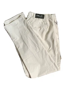 Ralph Lauren RLX five pocket stretch lightweight golf pants basic sand 38x34 - Picture 1 of 9