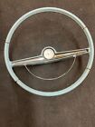 1957 Pontiac original OEM Steering Wheel and Horn Ring for restoration WOW!!