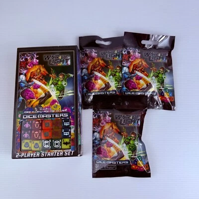 Wizkids Dice Masters DC Comics War of Light 2 Player Starter Set + 3 Boosters - Image 1 of 4