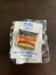 Team USA '92 Barcelona Spain Olympic Diving Team Hat Pin. - New - Picture 1 of 2