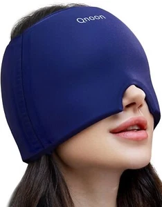 Migraine Relief Cap Headache Relieve Cap Mask Products Cooling Odorless Gel I... - Picture 1 of 8