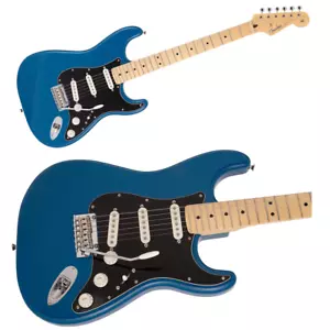 Guitarra Eléctrica Fender Made in Japan Hybrid II Stratocaster Arce Forest Azul - Imagen 1 de 10