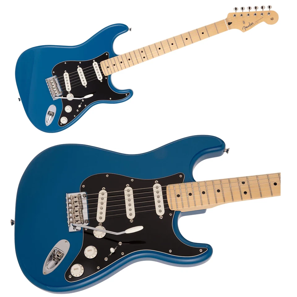 Fender Japan Hybrid II Stratocaster Maple Fingerboard Forest Blue