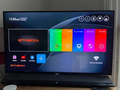 GT MEDIA GTMedia GTS Set Top Box Receptor de TV Satélite 4K