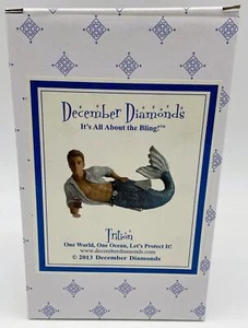 2013 December Diamonds Merman Triton Ornament, Rare & Retired, New 55-90791 - Picture 1 of 9
