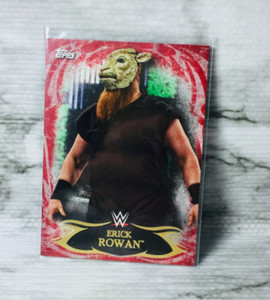 2015 Topps WWE Undisputed Red Erick Rowan #49