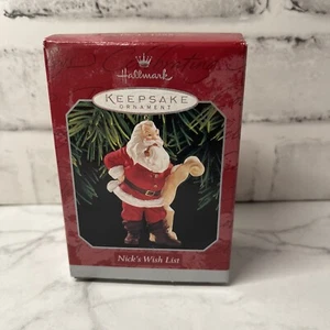 Nick's Wish List 1998 Hallmark Keepsake adorno de Navidad - Imagen 1 de 4