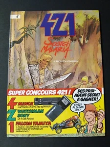 421 Scotch Malaria Maltaite Ed. Dupuis EO AVEC bandeau 1987 TBE - Foto 1 di 1