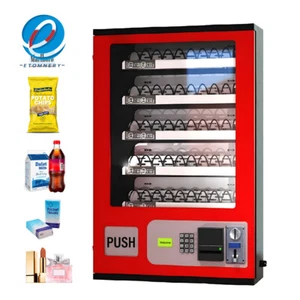 5 Slot Snack Vending Machine for Snack Money Making Coins+bill uncool Wall - Picture 1 of 15
