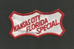 PARCHE FERROVIARIO ESPECIAL KANSAS CITY FLORIDA 4" * - Imagen 1 de 1