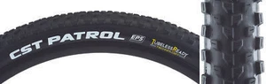 Neumático CST Patrol 29 x 2,25 Tubeless Plegable Acero Negro Doble Bicicleta de Montaña - Imagen 1 de 1